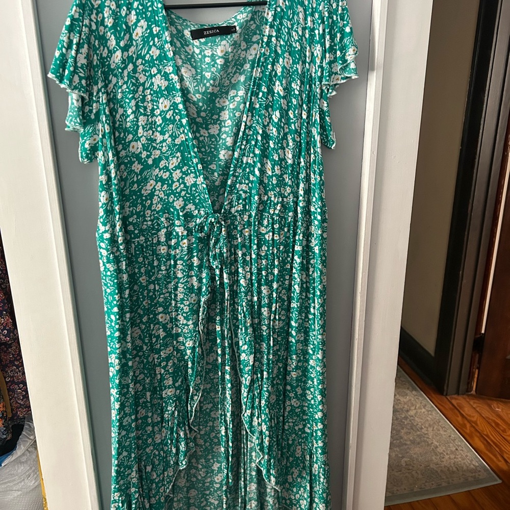 Zesica Midi Wrap Dress